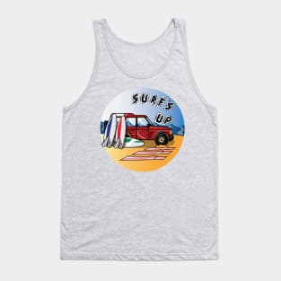 Surf's Up - Discovery - Surfboard Tank Top